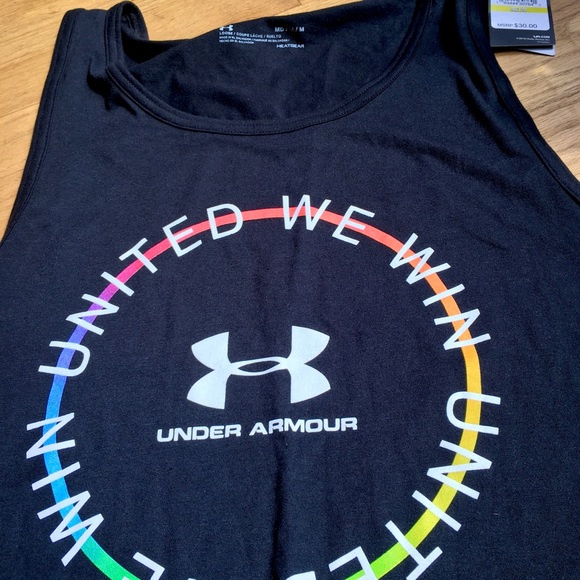NWT UA Pride Tank Top - Picture 3 of 6